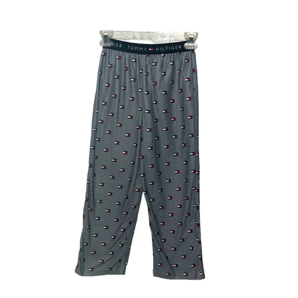 Gray soft Youth Boys Tommy Hilfiger pajama pants size 8-10